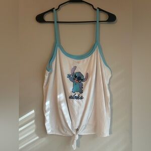 Disney stitch tank top